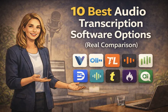 10 best audio transcription software options comparison