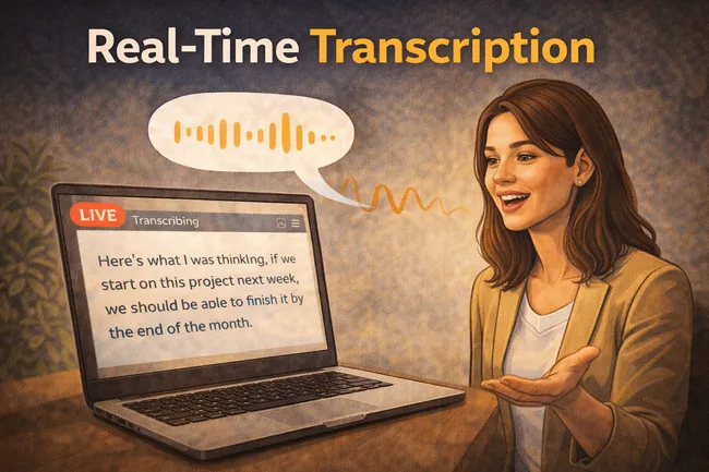 Real-time transcription in 2026 guide